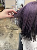 〈aya〉アンブレラカラー/ミディアムウルフ/くびれヘア/髪質改善