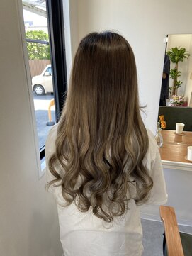 ハイエクステンション 京都駅前店(Hi-Extension) ブラウングラデーション