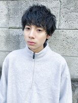 スーハ 恵比寿(SUUHA)&nbsp;スパイキーショート/無造作寝ぐせパーマメンズカット/ピンパーマ