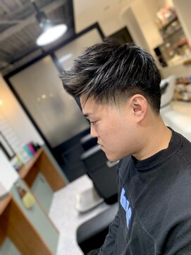 秋元理髪 テーパーフェード