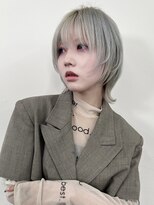 ハイトーンウルフカット♪