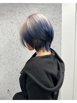 ラフ 立川(Laff)&nbsp;立川ハイトーンカラーデザインカラーショートショートボブ/美髪