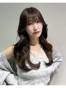 ワン バイ ジエクト(One by The Ect) 韓国レイヤーヨシンモリ髪質改善カラー透明感オリーブグレージュ