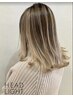 N．カラーハイライト+カット+2stepTr￥14900～