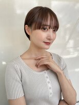 サンド ミュウ 横浜店(sand mieu)&nbsp;マッシュショート/前髪／アンブレラカラー／イメチェン