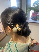 タノ(tano)&nbsp;◎お着物つやつやシニヨン◎