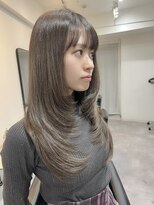 フルール(Fleur)&nbsp;恵比寿で人気の小顔前髪カット 韓国風レイヤーカット