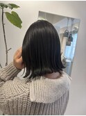 切りっぱなしボブ