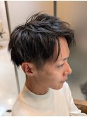 ナチュラルツーブロック