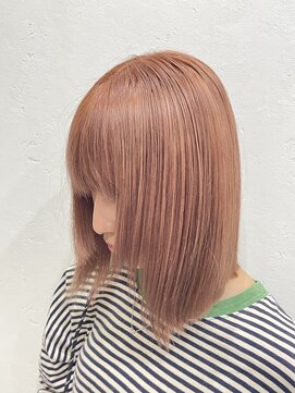 ニフティ(NIFTY) レイヤーボブ/ピンク/熊本/上通