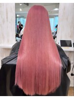 アンククロス 渋谷(ANKH CROSS)&nbsp;ハイトーンピンク/ヘアカラーピンク/ピンクヘア/ペールピンク