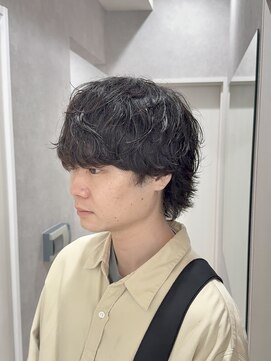 メレ 仙台(Mele) マッシュウルフ/シャドウパーマ/メンズパーマ/スパイラルパーマ