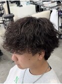 熊本 シャドウパーマ 韓国風 マッシュ MEN'S HAIR