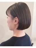 前下がり小顔大人のミニボブ【恵比寿KIMIDORI】