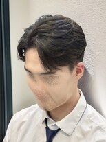 ビッケメンズヘア(Vicke Men's hair) フェザーパーマセンターパートダウンパーマニュアンスパーマ韓国