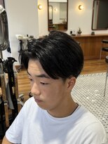 ザデイトウキョウ 表参道 青山(THE DAY TOKYO)&nbsp;センターパート/メンズカット/大人メンズ