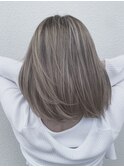 白髪ぼかしバレイヤージュ