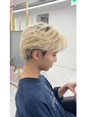 毛流れ韓国センターパート/10代/20代/原宿/ニュアンスパーマ