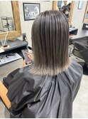 バレイヤージュ、ハイライト、レイヤーロング、キッズカット