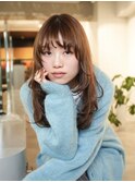 ◎韓国ヘアー顔周りレイヤーおくれ毛前名駅名古屋駅前髪質改善◆