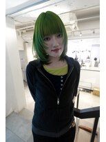 ゼスト パーク(ZEST PARK)&nbsp;レイヤーカット/グリーンカラー