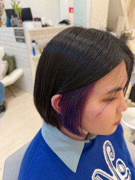 レム(REM) イヤリングカラー×パープル