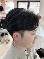 エメヘアデザイン ルイス(Aimer Hair Design Lewis)&nbsp;毛流れセンターパート/毛流れカット/レザーカット/弘前市