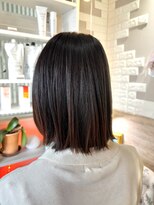 ヘアーズファイン(hair's fine) ◎ツヤ感MAX髪質改善ストレートミディイメチェン20代30代