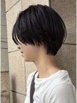 ゴーズゴー 吉祥寺(e)店(go s go)&nbsp;ハンサムショートパーマ/レイヤーショート/センターパート