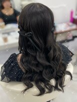 アイトーキョーエス 渋谷(AI TOKYO S)&nbsp;ねじりハーフツイン/プッカモリヘア/カチモリ/編み込みツイン