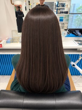 パラッチ 西宮店(Palacchi) 艶やかストレートロング髪質改善スタイル