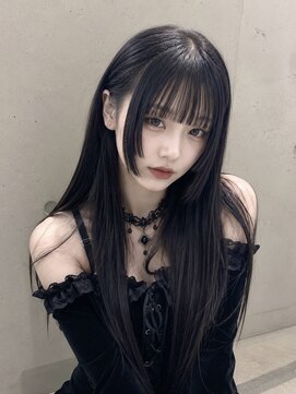 シエル 大名店(CIEL) ブルーブラック×姫カットロング