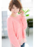 大人カジュアルを格上げ♪ルーズショートボブ