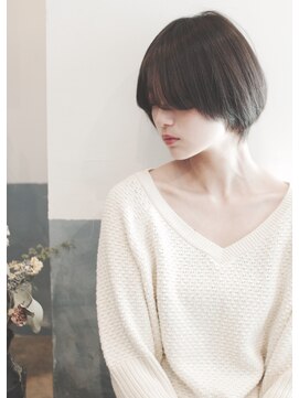 エシカ(ethica) [ethica_南船場] 地毛ダークアッシュ×マッシュボブ01