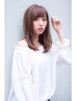 【L ond】オン眉愛されセミロング♪