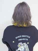 カモン(CAMON)&nbsp;【CAMON.】ストーングレー×レモンイエロー＊インナーカラー