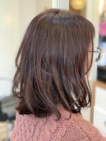 ヘアースペース アモール(Hair Space Amor) ピンクブラウンボブ