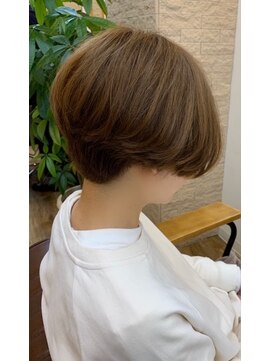 エンリエアー(enri h air) ボーイッシュショートボブ