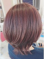 アカサ(A.casa) ミディアムレイヤー/20代/30代/40代/50代/西阿知/イオン倉敷