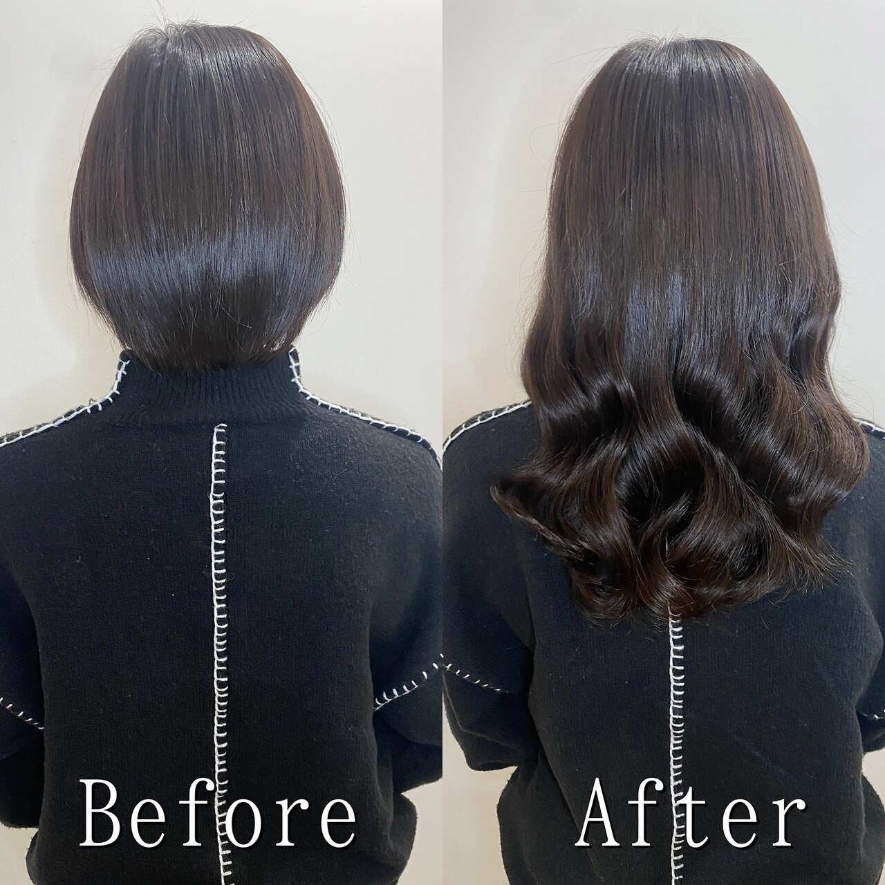 ブラック#シールエクステ#ローライト#ヨシンモリ#シルバー#広島