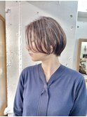 大人ショート/ココアベージュ/ハンサムショート W1125