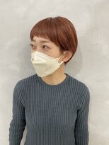 エンドリンク(endlink)&nbsp;オレンジブラウン×ショートバング