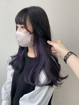 アライブ キチジョウジ(ALIVE Kichijoji) ALIVE Kichijoji / イヤリングカラー×パープルラベンダー