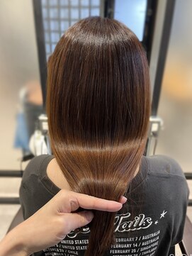 スパークル 二俣川(Sparkle) アースベージュ×髪質改善