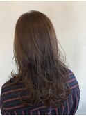ワンカール デジタルパーマ ミディアムロング