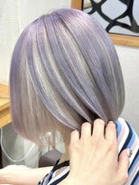 ロア 福岡天神本店(LORE)&nbsp;ダブルカラーベージュカラーケアブリーチカラーハイトーンカラー