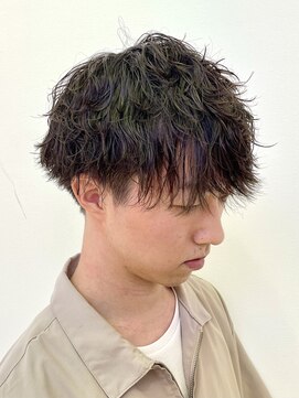 アッシュ 十日市場店(Ash) 波巻きツイストスパイラルパーマ