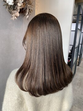 プリューム(PLUME) 髪質改善アッシュグレージュ×oggiottoトリートメント