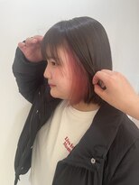 ゴカン(Gokan)&nbsp;インナーカラー×ピンク