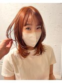 サマーオレンジとレイヤーカット【大分/ケセラ】